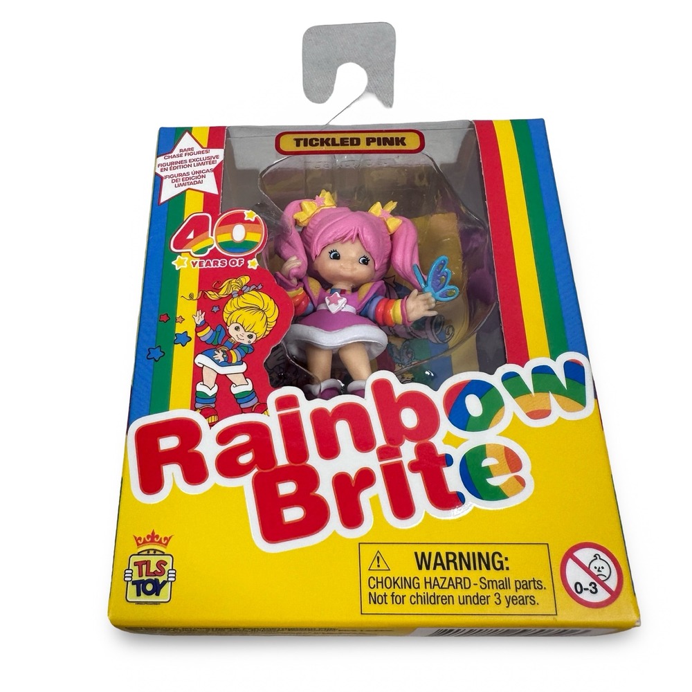 Rainbow Brite 40th Anniversary Tickled Pink‎ CheeBee Figure Loyal Subjects NEW